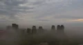 Foggy City Day Time-Lapse 2 HD Footage