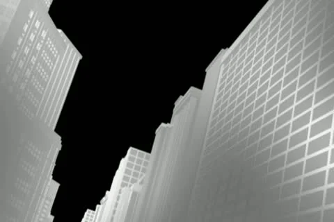 Foggy City Motion Design Element 01 Stock Footage 10870941