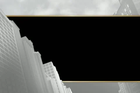 Foggy City Overlay Stock Footage 10870943