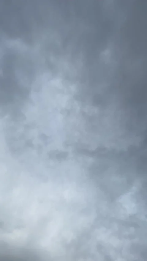 Foggy Cloudy Sky with Dense Mist – Atmospheric Weather Background 4K Video stock 198559230
