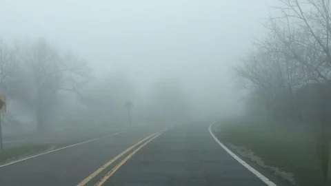 Foggy Day Stock Footage 73368629