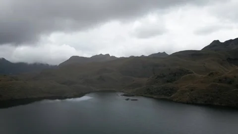 FOGGY LAKE Stock Footage 343421604