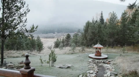 Foggy Landscape Stock Footage 40810691