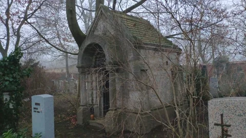 Foggy mausoleum 動画素材 168530011