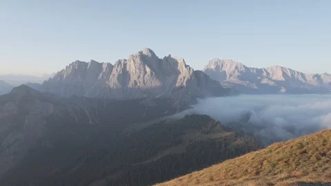 Foggy mountains Stock Footage 122238523