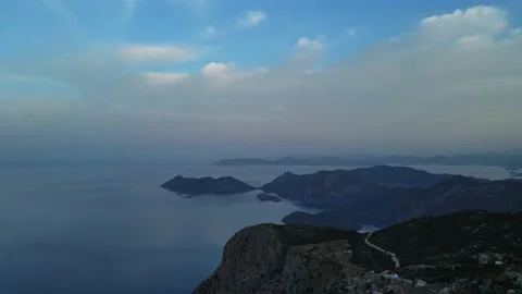 Foggy mountains Stock Footage 226943813