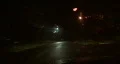 Foggy Road At Night 04 HD Footage