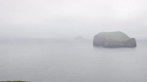 Foggy small islands Video stock 159302014