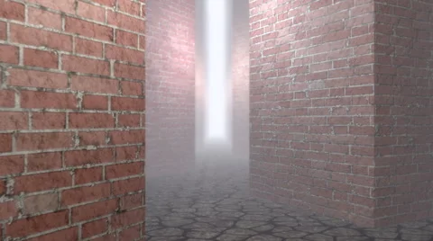 Foggy Street. Seamless Loop Stock Footage 54139683