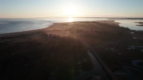 Foggy Sunrise Video stock 276135813