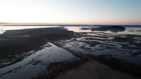 Foggy Sunrise Video stock 276135903