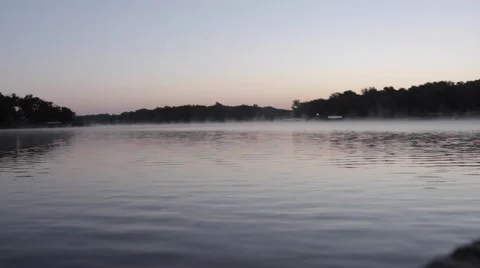 Foggy Water Video stock 40465978
