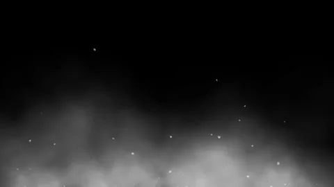 Foggy White Smoke Cloud Motion Overlay. White smoke and fog overlay. 库存影片 344087423