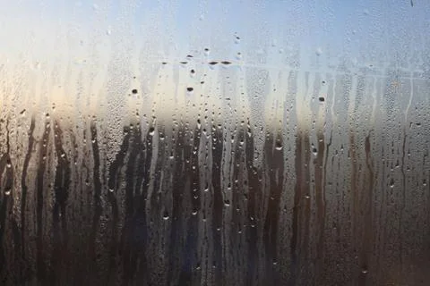 Foggy window Stock Photos