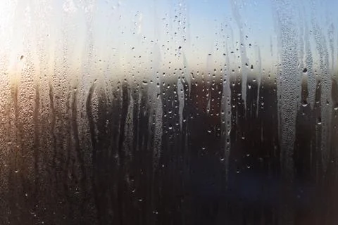 Foggy window Stock Photos