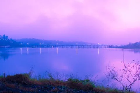 Foggy winter Stock Photos