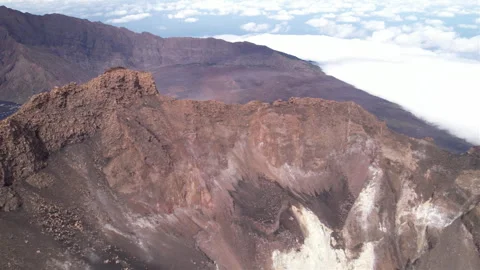 Fogo volcano in Cape Verde Video stock 328110243