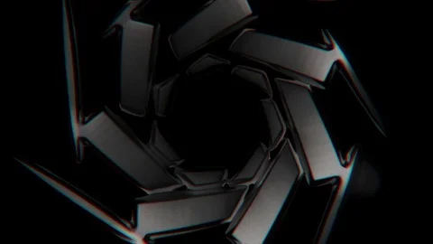 Foil Dreams Radial Stock Footage 70864664