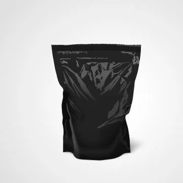 Foil food packaging Stock Illustration