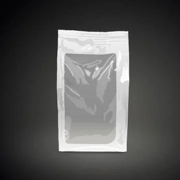 Foil food packaging Stock Illustration