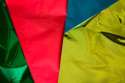 Foil packaging Foto stock