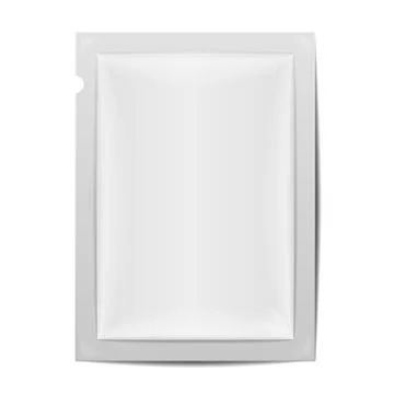 Foil Packaging Template Illustrazione stock