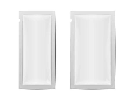 Foil Packaging Template Stock Illustration