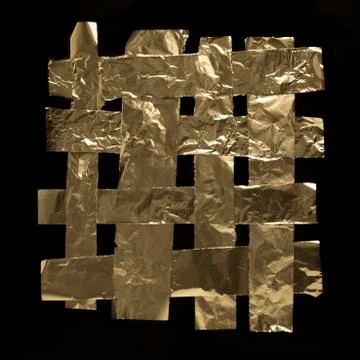 Foil square Stock Photos