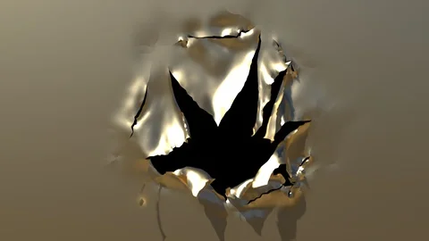 Foil Tearing 스톡 동영상 128384448