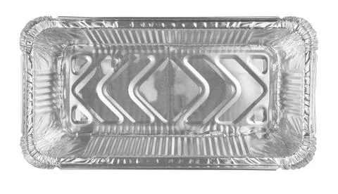 Foil trays Stock Photos