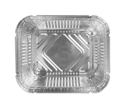 Foil trays Stock Photos