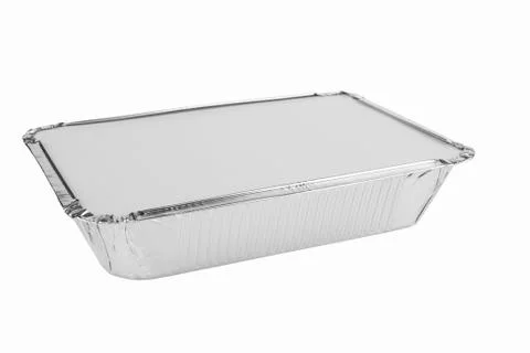 Foil trays Stock Photos
