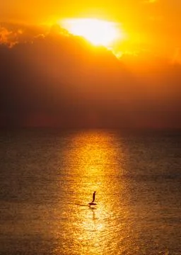 Foiling in the Caribbean Stock Photos