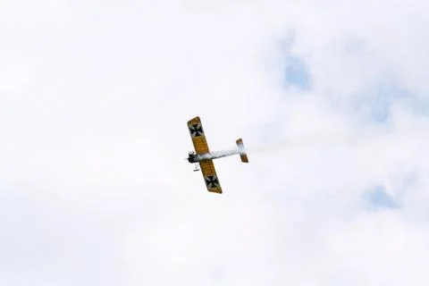 Fokker E. III Eindecker fighter aircraft 写真素材