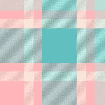 Fold fabric check vector, artwork textile background pattern. Graph seamles.. Stock Illustration
