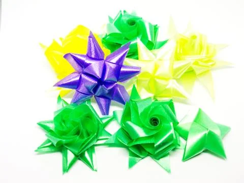 Fold a flower bow. Foto stock