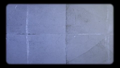 Fold Paper Background, Retro Screen Film Effect Stock Footage 303882610