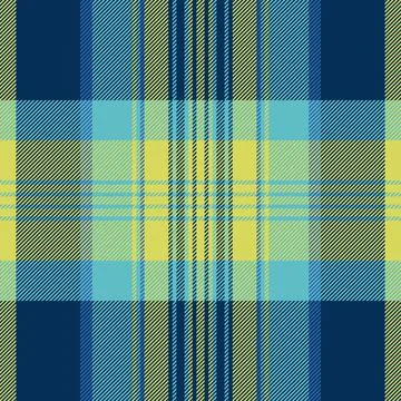 Fold pattern texture textile, new seamless check plaid. Club tartan backgro.. Illustrazione stock