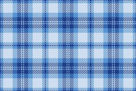 Fold pattern vector plaid, indigo check tartan textile. Celtic fabric backg.. 스톡 일러스트