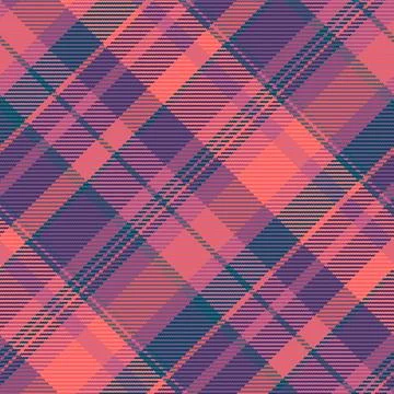 Fold tartan texture background, sparse textile plaid check. Popular pattern.. 스톡 일러스트