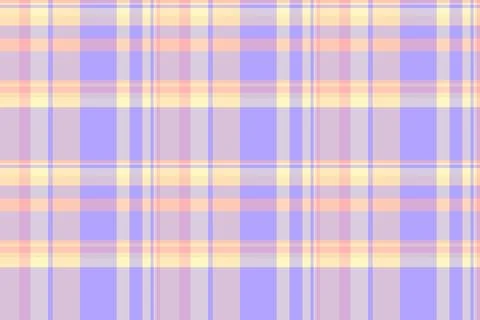 Fold texture background tartan, gentle vector plaid seamless. Free fabric p.. Stock Illustration