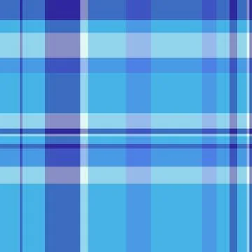 Fold texture plaid textile, rough background seamless pattern. Home check t.. 스톡 일러스트