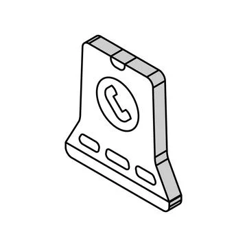 Foldable electronics future technology isometric icon vector illustration Stock Illustration