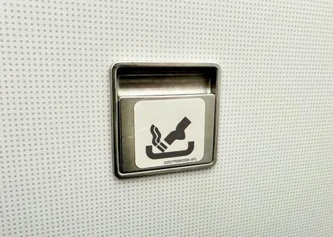 FoldDown Changing Table Activation Button Closeup Brushed Metal Bezel And Stock Photos