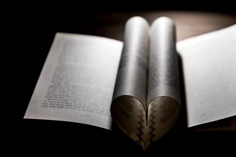 Folded book Stock Photos