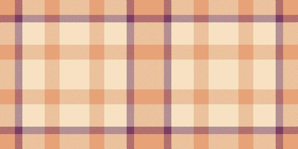 Folded check seamless texture, tiny vector pattern tartan. Mature plaid fab.. 스톡 일러스트