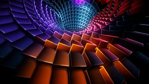 Folded Looping Animation Stock Footage 73644845