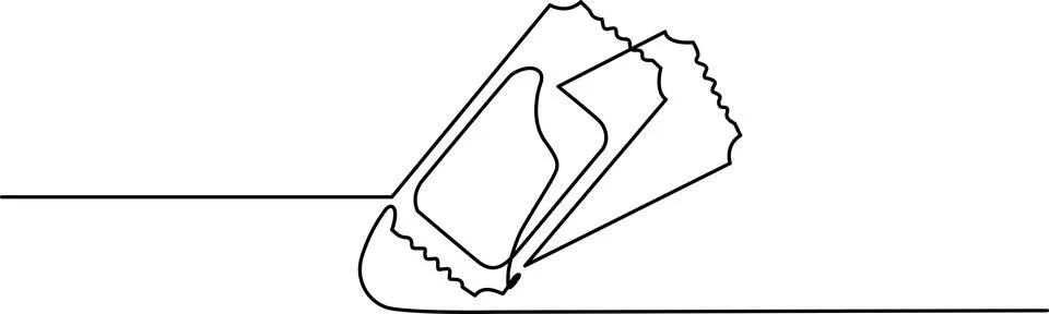 Folded paper bag Vector 스톡 일러스트
