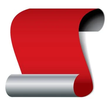 Folded paper Stock Illustration