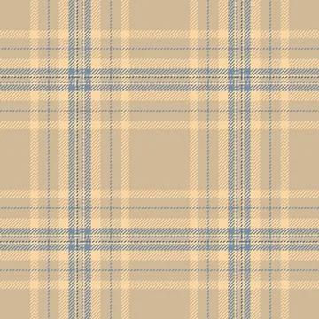 Folded plaid background fabric, october texture pattern vector. Teen check .. Stock Illustration